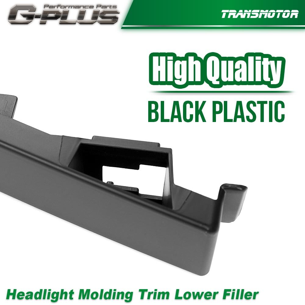 2 Headlight molding trim underfill suitable for Nissan 04-15 Titan Armada QX56
