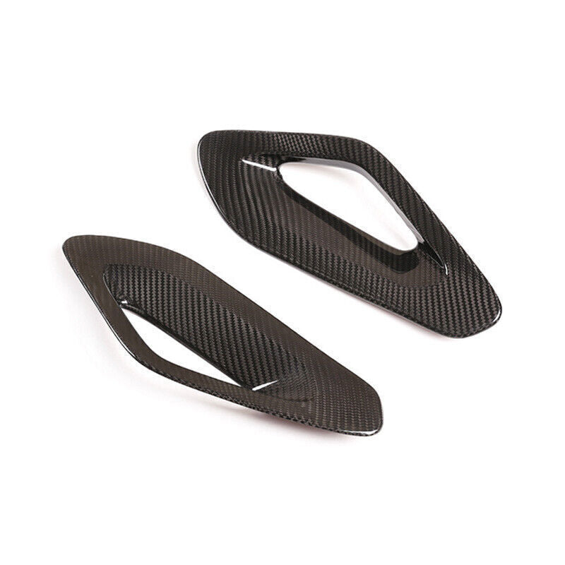 Carbon Fiber Look Gear Shift Both Side Frame Trim for Mercedes-Benz GLE 2020-23