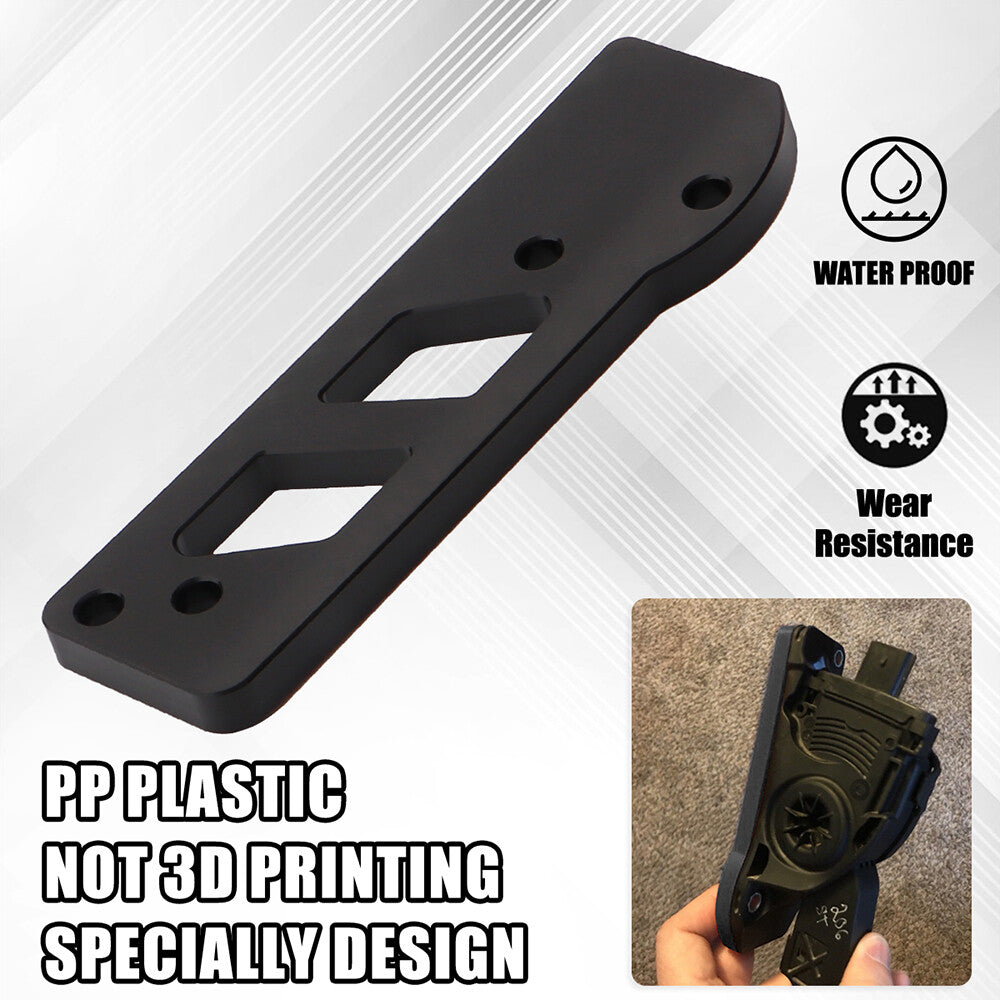 JERBOR Black Plastic Pedal Interval Gas Accelerator for Ford Focus ST RS 2012-2017