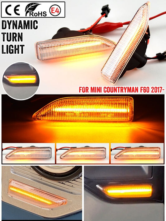 Dynamic Side Marker Turn Light for Mini Countryman F60 2017-2020