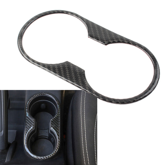 Front for Seat Water Cup Holder Panel Cover Trim for Jeep for Wrangler JK 2011-2017