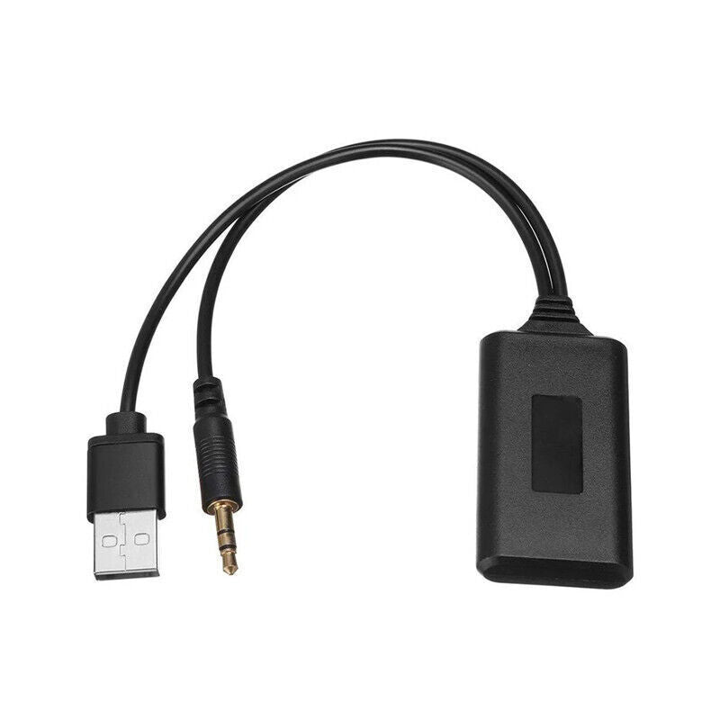 Car USB 3.5Mm Aux Media Wireless Bluetooth 5.0 Music Player Audio Cable Adapter