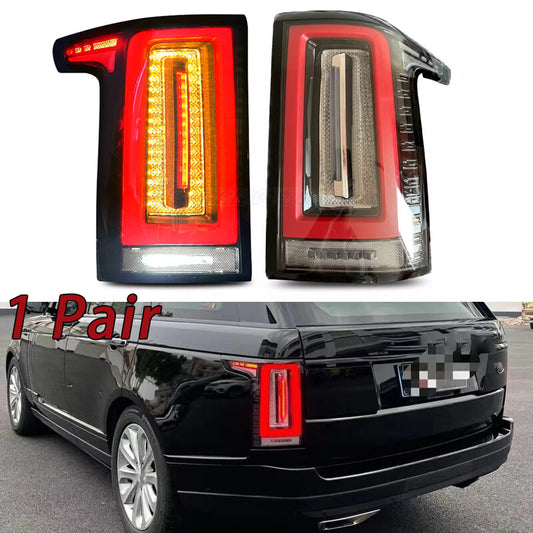 pair of for Land Rover for Range Rover Vogue L405s (2013-2022) upgraded with LED taillights.