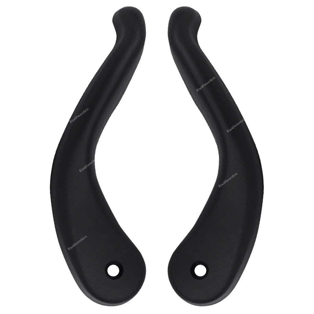 2x Black RightLeft Side for Seat Back Fold Handle For 1995 - 2001 for Dodge for Ram