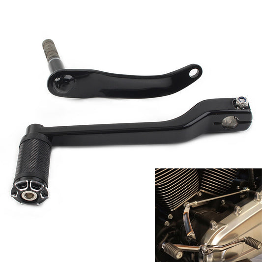 for Harley Softail Breakout Fat Bob Heel Toe Gear Shift Lever Shifter Peg Black