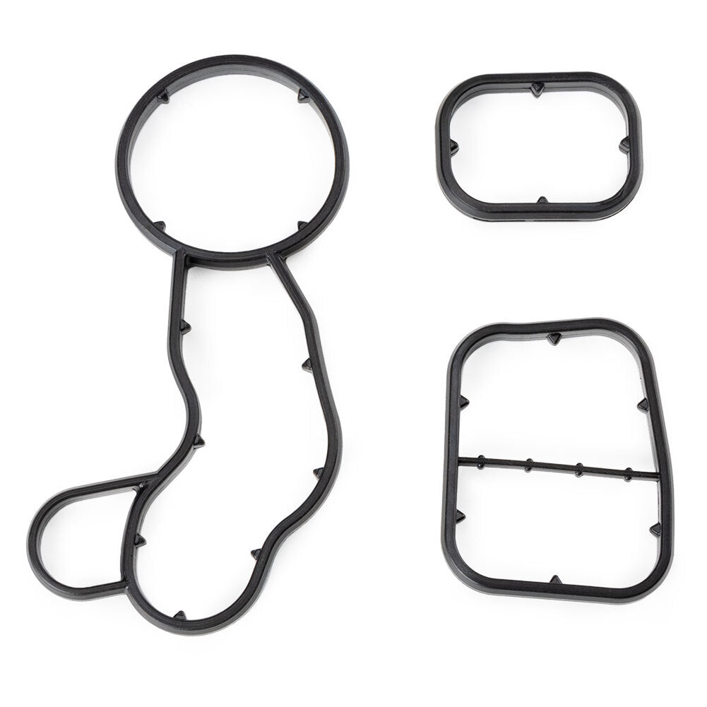 3-piece oil cooler filter housing gasket seal for BMW X1, X2, 430I for Mini Cooper Clubman