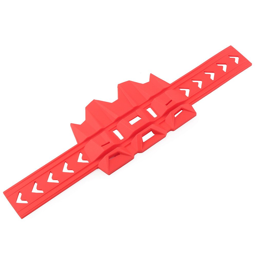 Exhaust Tail Pipe Guard Protector Cover Motorcycle Accessories Universal Red