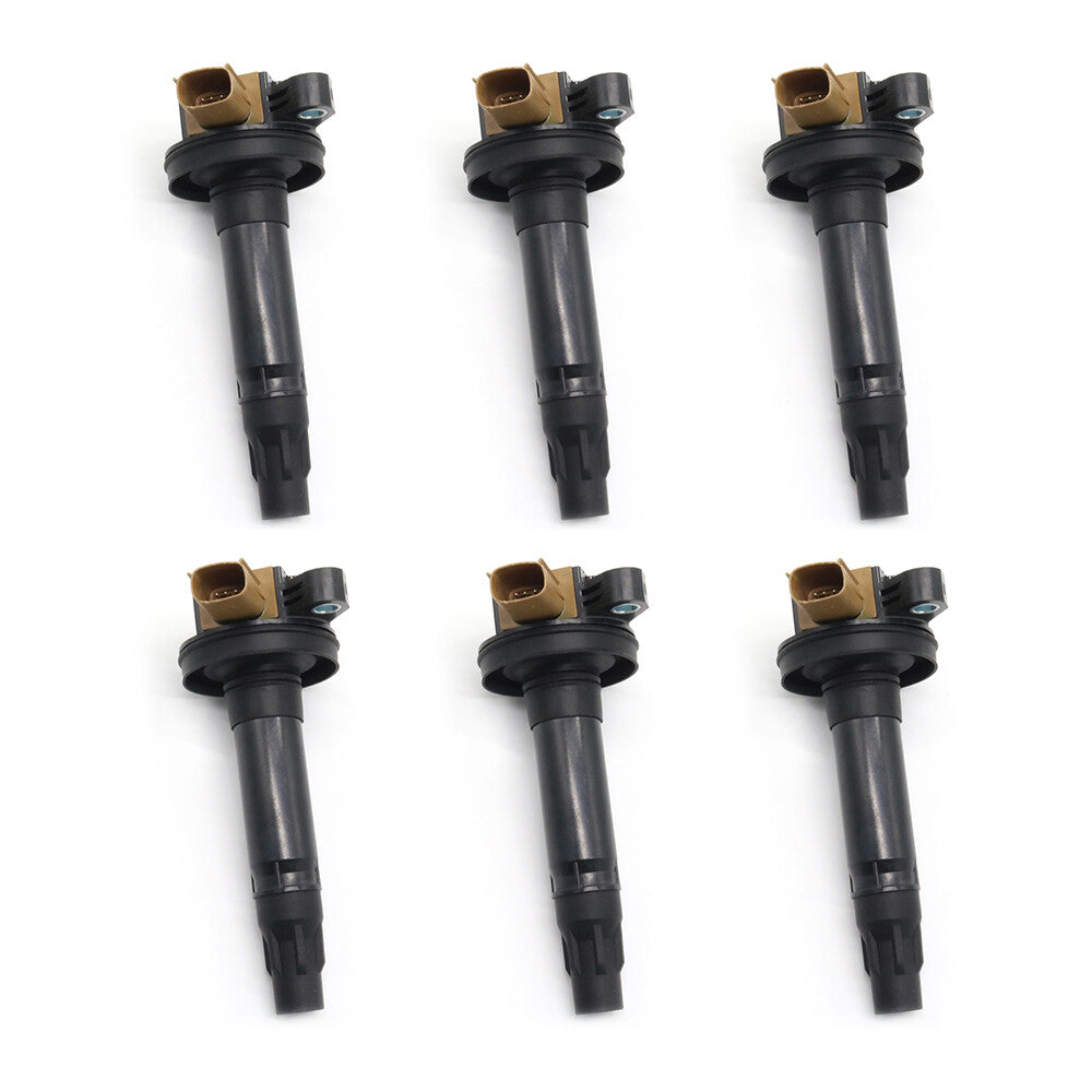 6-pack of brand new ignition coils suitable for Ford Explorer, Taurus, F150, and for Lincoln Ecoboost 3.5L.