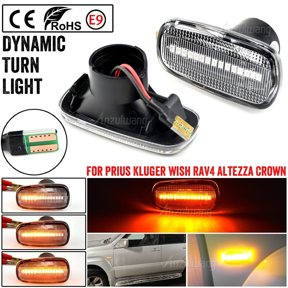 Side Marker Turn Light for Toyota Prado Celsior FunCargo for Lexus IS 200/300 for Scion
