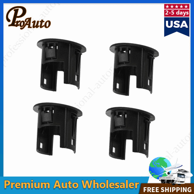 Bumper Parking Assist Sensor Housing Set of 4 for GMC for Chevy 1500 25844782