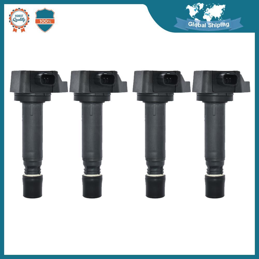 4 Packs New IGNITION COILS 30520-RNA-A01 UF582 For 2006 -2011 for HONDA for CIVIC 1.8L