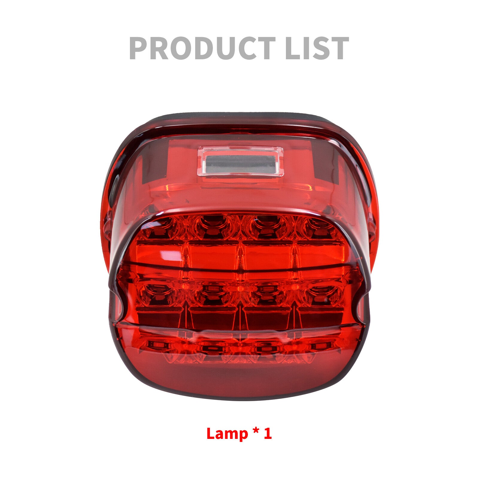 Red Running Brake LED Tail Light for Harley Touring Electra Road King Glide 99+