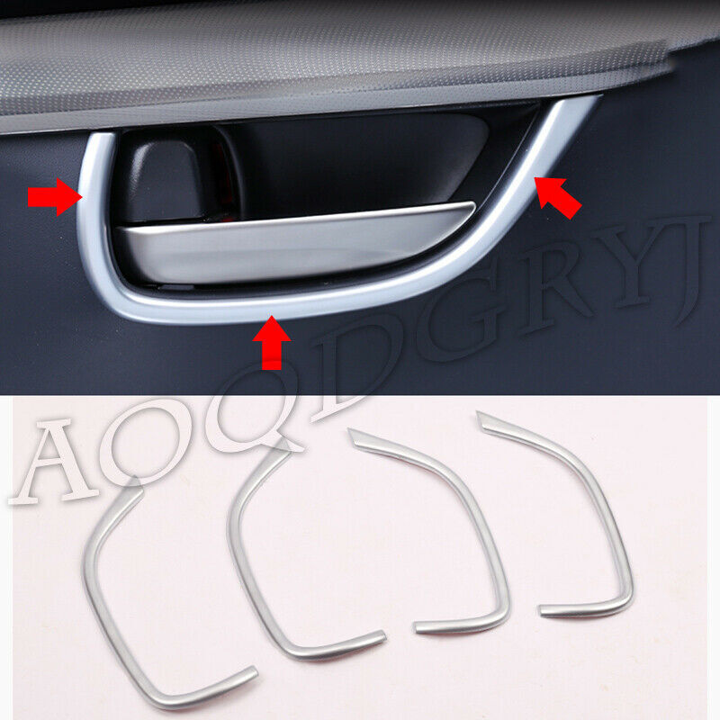Chrome Inner Door Bowl Moulding Cover Trim for LEXUS NX200T 300H 300 2015-2021