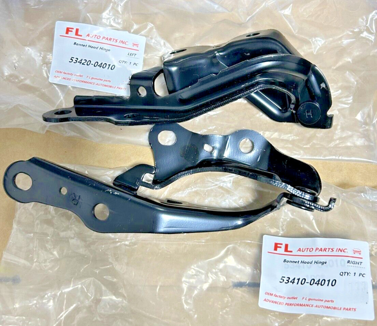 for Toyota Tacoma 2005 2006 2007 2008 2009 2010 2011 2012 Hood Hinge Set 2 Side
