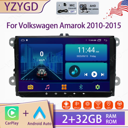for Volkswagen Amarok 2010-2015 Android Carplay Car Radio Stereo GPS Navi Screen